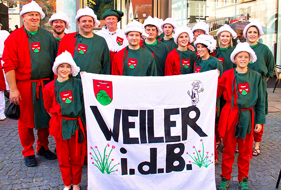 Team Schwörspiele aus dem Stadtteil Weiler in den Bergen